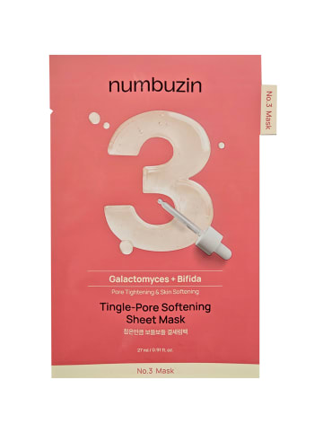 NUMBUZIN Tuchmaske Tingle-Pore, 27 g