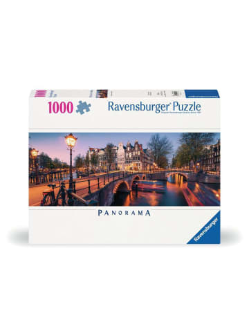 Ravensburger Puzzle 1.000 Teile Abend in Amsterdam Ab 14 Jahre in bunt