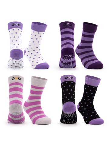 Occulto 4er Pack Stoppersocken Scivolo in Pink