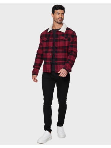 Threadbare Jeansjacke Jacke Philip in rot