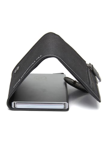 The Chesterfield Brand Delsbo Geldbörse RFID Schutz Leder 7.5 cm black