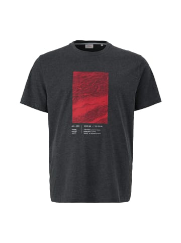 s.Oliver T-Shirt in 98D1_dunkelgrau
