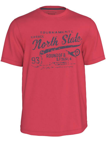 Man's World Rundhalsshirt in rot