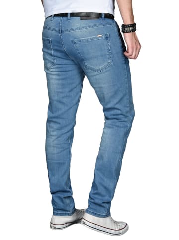 Alessandro Salvarini Jeans Salvarini-Basic-Multi in Hellblau