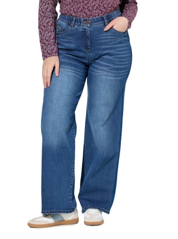 Ulla Popken Jeans in blue denim
