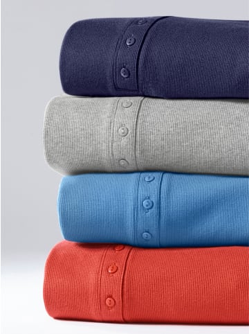 WITT WEIDEN Rundhalsshirt in mittelblau