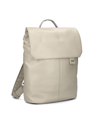 Zwei Mademoiselle.M Daypack 35 cm Laptopfach in cement