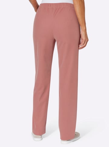 Sieh an! Samt-Hose in rosenholz