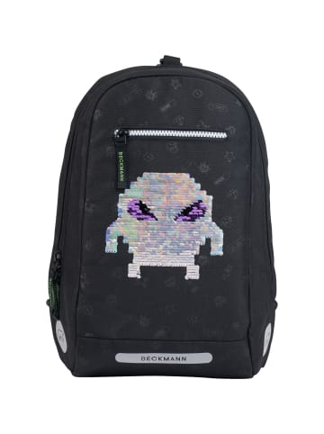 BECKMANN Sport-/Tagesrucksack Pixel in schwarz