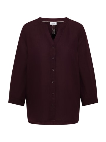 Cecil 3/4-Arm Bluse aus Leinenmix in Rot
