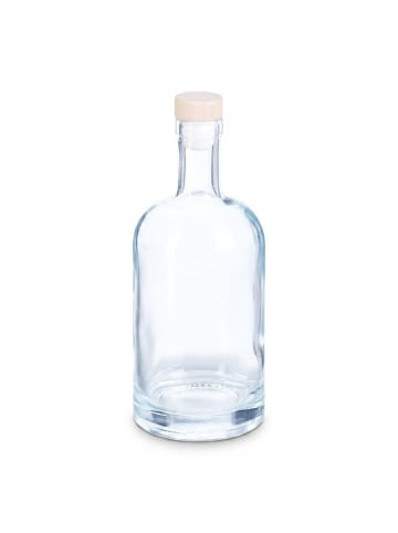 relaxdays 12 x Flasche in Transparent - 500 ml
