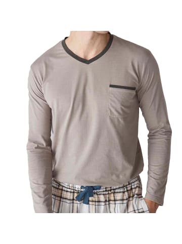 J and J Brothers Schlafanzug in Brown
