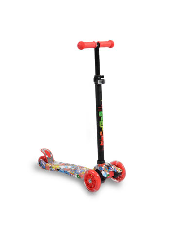 Byox Kinderroller Rapture Aluminium in rot