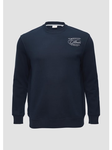 s.Oliver Sweatshirt langarm in Blau