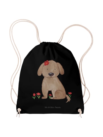 Mr. & Mrs. Panda Turnbeutel Hund Dame ohne Spruch in Schwarz