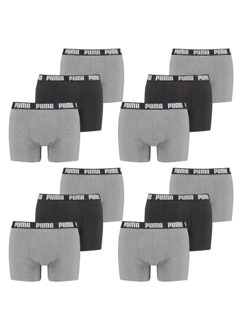 Puma Boxershorts PUMA EVERYDAY BOXER 12P in 004 - Grey Combo