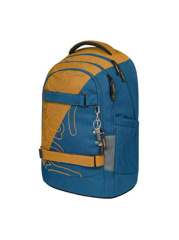BAAGL 3-tlg. Set: Schulrucksack Skate max in Blau Duo