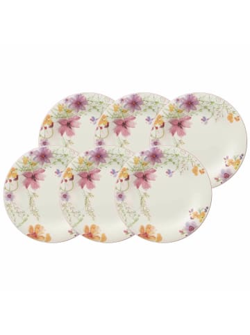 Villeroy & Boch 6er Set Speiseteller Mariefleur Basic in ø 27 cm in bunt