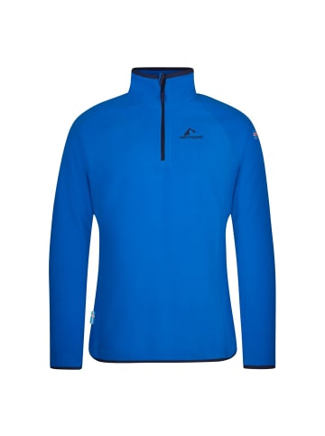 Westfjord Fleece-Pullover "Hekla" in Oceanblau/Marineblau