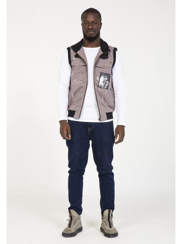 PLUS EIGHTEEN Herren Weste in Grau