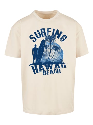 F4NT4STIC Heavy Oversize T-Shirt Hawaii Surf Beach Summer in sand