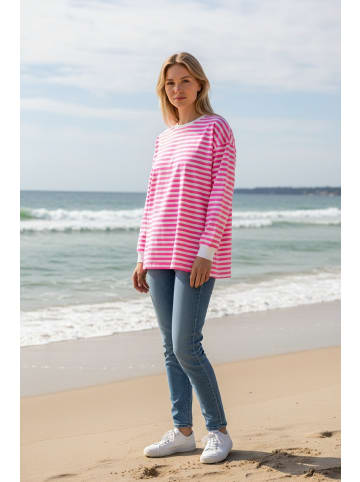 Salzhaut Shirt AFFSEEPN in Offwhite-Neonpink