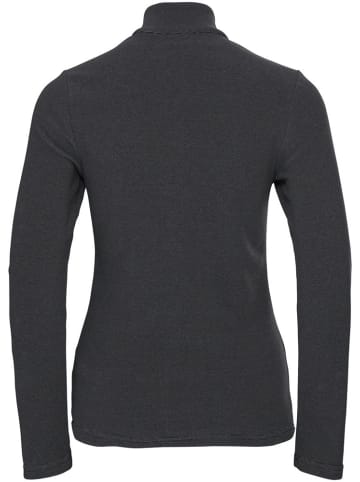 Odlo Longsleeve "Midlayer 1/2 Zip Roy" in Grau