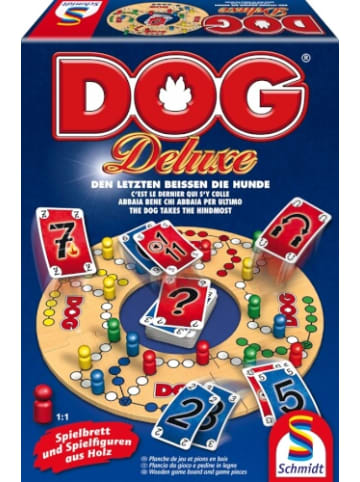 Schmidt Spiele Brettspiel 49274 DOG Deluxe, 2 bis 6 Spieler - ab 8 Jahre