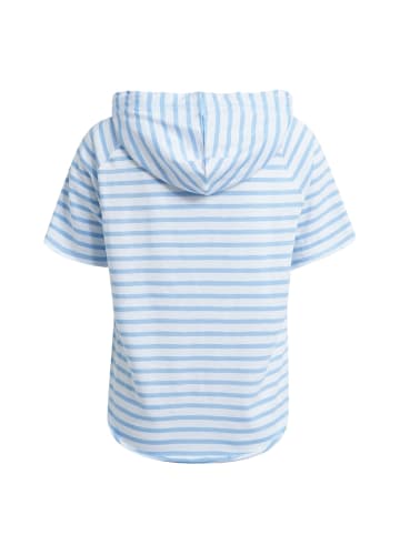 Smith&Soul Relaxed Hooded Sweatshirt Short Sleeve in sky