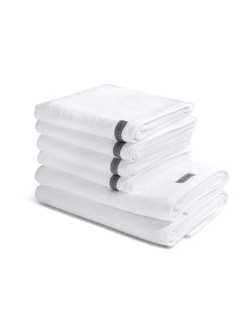 Ross 4 X Handtuch 2 X Duschtuch im Set Selection in Weiß