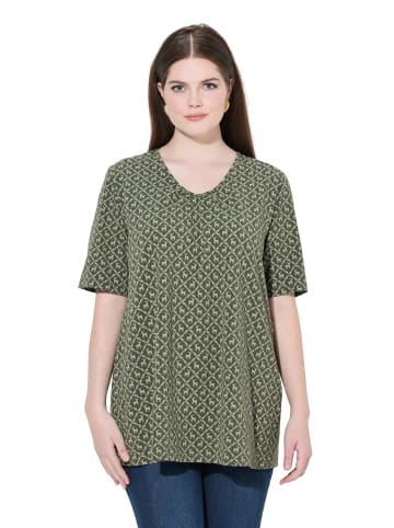 Ulla Popken Shirt in grasgrün