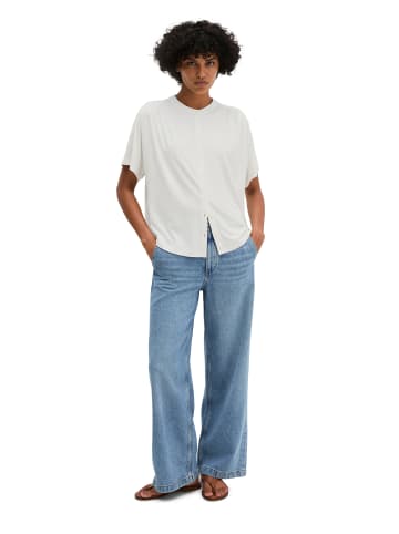 Marc O'Polo Jerseybluse regular in White Cotton