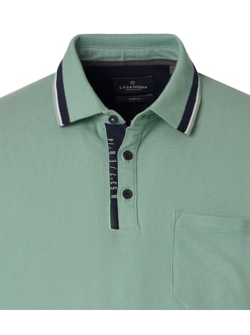 CASAMODA Polo-Shirt in Grün