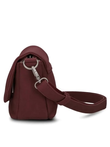 Zwei Mademoiselle M40 - Umhängetasche 28 cm (leo) in rubin