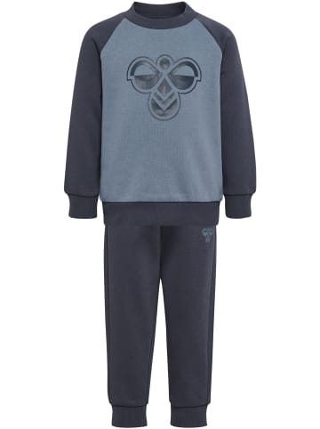 Hummel Anzug Raglanärmel Hmlmini Kinder in OMBRE BLUE