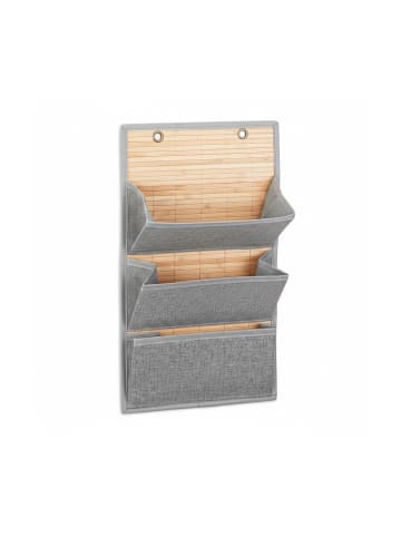 relaxdays Wandorganizer in Grau - (B)34 x (H)58 x (T)15 cm