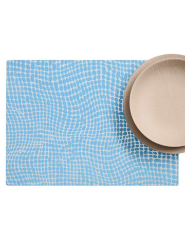 APS Tischset - hellblau 45 x 33 cm Silikon