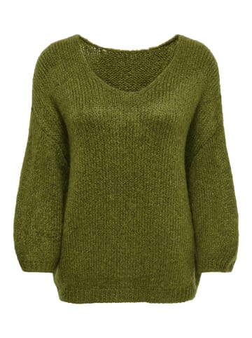 JDY Strickpullover in Sphagnum