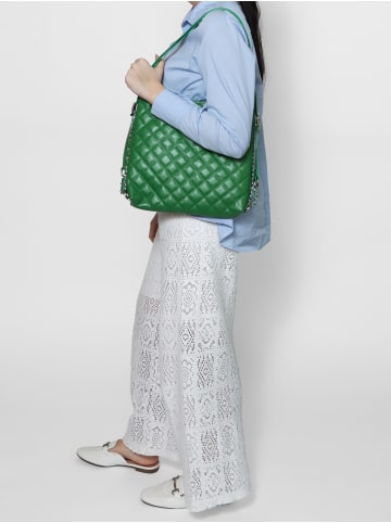 Chiara Ferretti In einen Rucksack umwandelbare Umhängetasche in LIGHT GREEN
