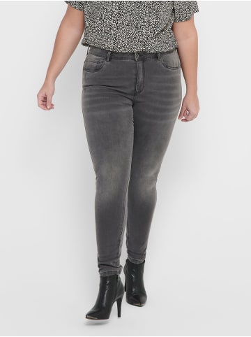 ONLY Carmakoma Curvy Skinny Jeans Plus Size Übergröße Stretch Denim CARAUGUSTA in Grau