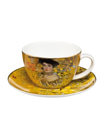 Goebel Tee-/ Cappuccinotasse " Gustav Klimt - Adele Bloch-Bauer " in Klimt - Adele