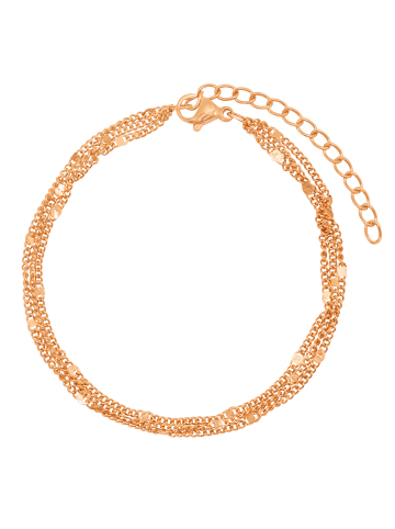 Steel_Art Layering Armkette für Frauen Deliah rose goldfarben in rosegoldfarben