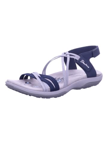 Skechers Damen Sandaletten REGGAE SLIM - TAKES TWO in Blau
