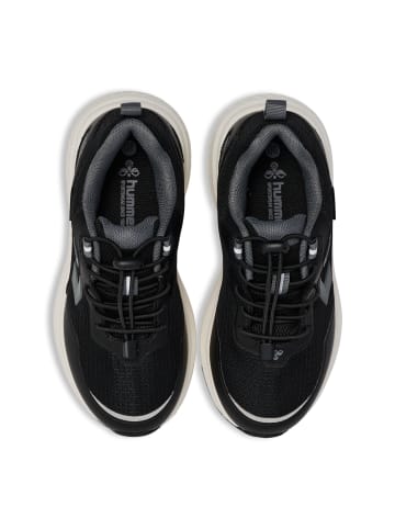 Hummel Elastische Schnürsenkel Sneaker Creek Low Draußen Kinder in BLACK