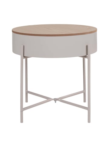 ebuy24 Couchtisch Sisco Beige 40 x 40 cm