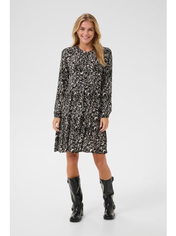 Kaffe Kleid KAevity Regular fit in Black/ElefantS. GraphicFlower