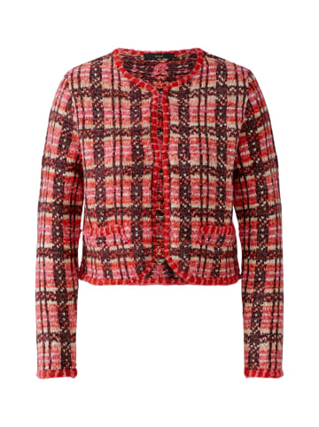 Oui Strickjacke in dk red red