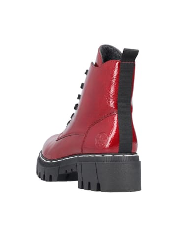 rieker Schnürstiefeletten in Rot