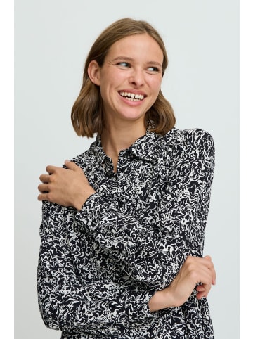 b. young BYJOSA CUFF SHIRT - regular fit in Black Zigzag Mix
