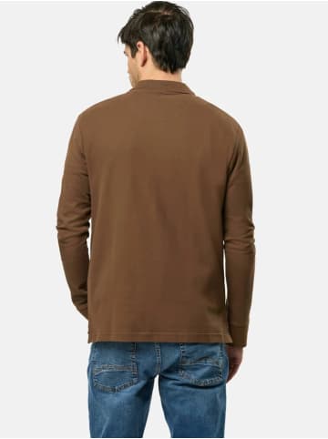 MCS Poloshirt Rockwall Long Sleeve in Bracken